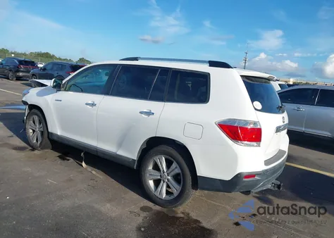 2012 Toyota Highlander Limited V6 из США, поврежденный, VIN 5TDYK3EH3CS070719